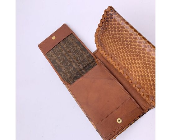 ERMANNO DAELLI Portafoglio in Pelle Col. Marrone S ERMANNO DAELLI Portafoglio in Pelle Col. Marrone S