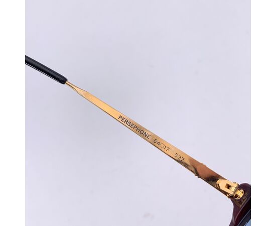 YVES SAINT LAURENT Occhiali da Sole Vintage in Acetato Col. Bordeaux