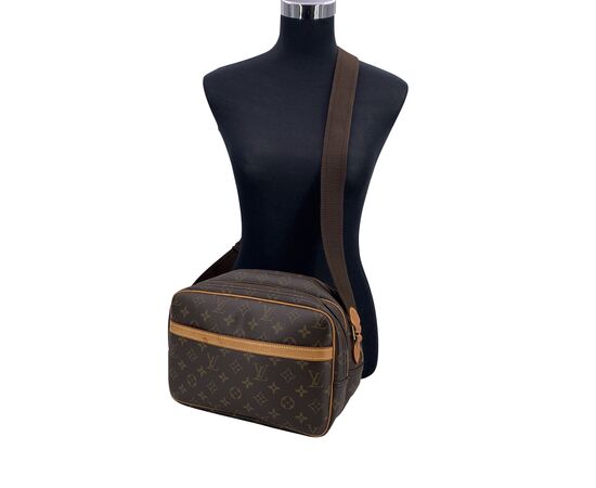 LOUIS VUITTON Borsa a Tracolla Vintage in Tela Col. Marrone Reporter M LOUIS VUITTON Borsa a Tracolla Vintage in Tela Col. Marrone Reporter M