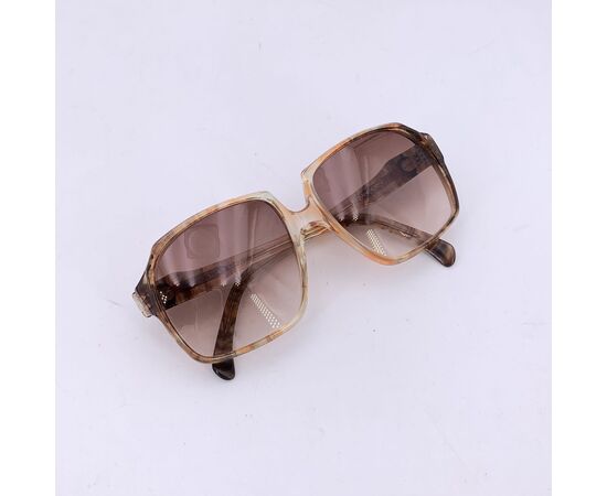 YVES SAINT LAURENT Occhiali da Sole Vintage in Acetato Col. Marrone