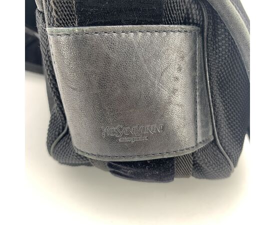 YVES SAINT LAURENT Borsa a Tracolla in Tela Col. Nero Easy S YVES SAINT LAURENT Borsa a Tracolla in Tela Col. Nero Easy S