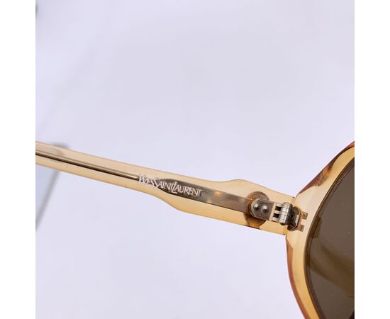 YVES SAINT LAURENT Occhiali da Sole Vintage in Acetato Col. Arancione