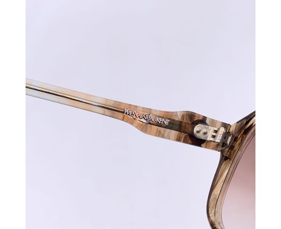 YVES SAINT LAURENT Occhiali da Sole Vintage in Acetato Col. Marrone