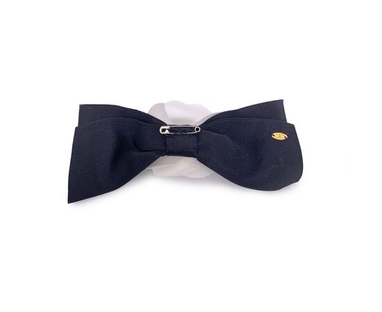 CHANEL Spilla Vintage in Tela Col. Bianco Camellia CHANEL Spilla Vintage in Tela Col. Bianco Camellia