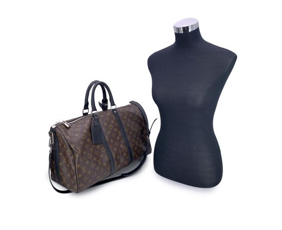 LOUIS VUITTON Borsa da Viaggio in Tela Col. Marrone Keepall L LOUIS VUITTON Borsa da Viaggio in Tela Col. Marrone Keepall L
