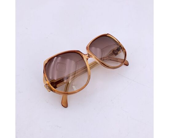 YVES SAINT LAURENT Occhiali da Sole Vintage in Acetato Col. Beige