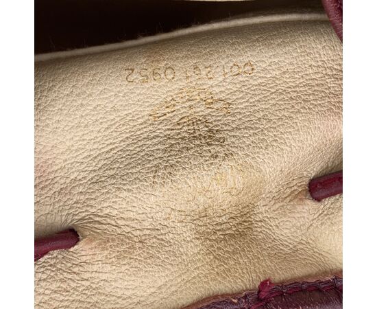 GUCCI Borsa a Tracolla Vintage in Tela Col. Bordeaux S GUCCI Borsa a Tracolla Vintage in Tela Col. Bordeaux S