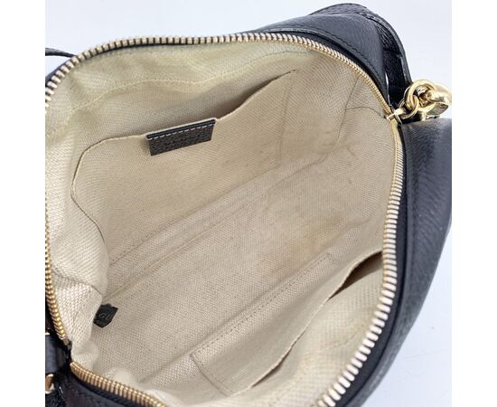 GUCCI Borsa a Tracolla in Pelle Col. Nero Soho S GUCCI Borsa a Tracolla in Pelle Col. Nero Soho S