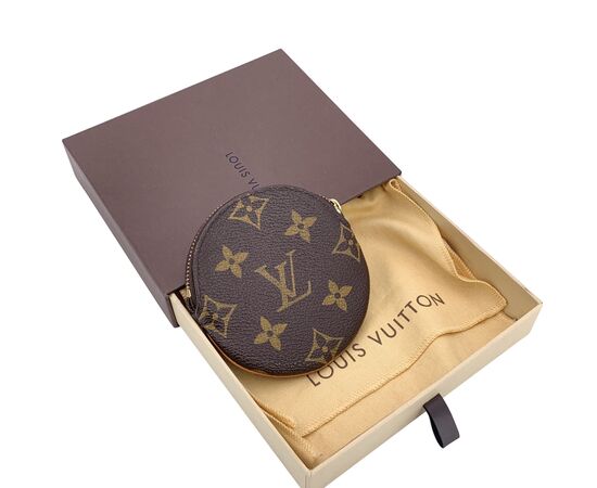 LOUIS VUITTON Portafoglio in Tela Col. Marrone S LOUIS VUITTON Portafoglio in Tela Col. Marrone S