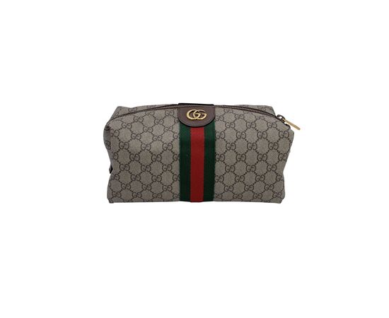 GUCCI Pochette Vintage in Tela Col. Beige Ophidia M GUCCI Pochette Vintage in Tela Col. Beige Ophidia M