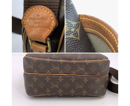 LOUIS VUITTON Borsa a Tracolla Vintage in Tela Col. Marrone Reporter M LOUIS VUITTON Borsa a Tracolla Vintage in Tela Col. Marrone Reporter M