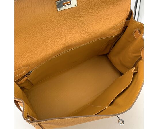 HERMES Borsa a Mano in Pelle Col. Giallo Kelly 40 L