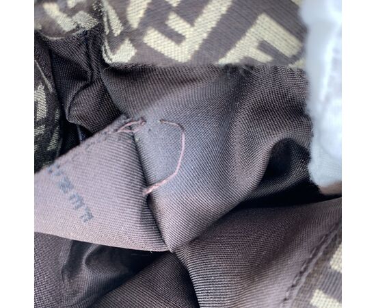 FENDI Borsa a Tracolla in Tela Col. Marrone FF S FENDI Borsa a Tracolla in Tela Col. Marrone FF S