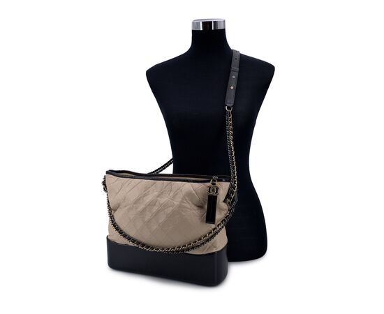CHANEL Borsa a Tracolla in Pelle Col. Beige Gabrielle M CHANEL Borsa a Tracolla in Pelle Col. Beige Gabrielle M