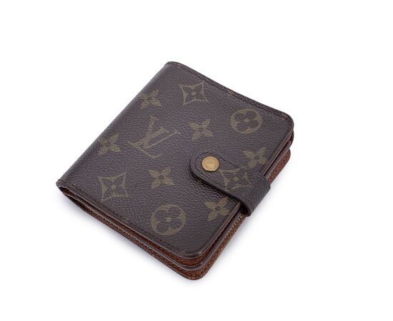 LOUIS VUITTON Portafoglio Vintage in Tela Col. Marrone S LOUIS VUITTON Portafoglio Vintage in Tela Col. Marrone S