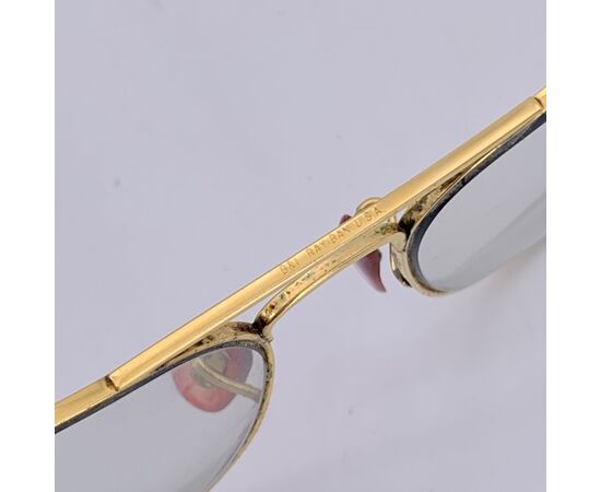 RAY-BAN Occhiali da Sole Vintage in Metallo Col. Oro Square
