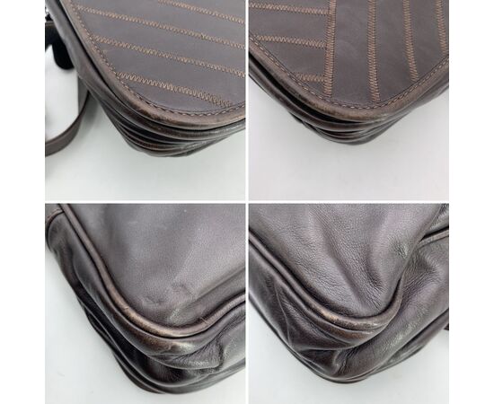 FENDI Borsa a Tracolla Vintage in Pelle Col. Marrone FF M FENDI Borsa a Tracolla Vintage in Pelle Col. Marrone FF M