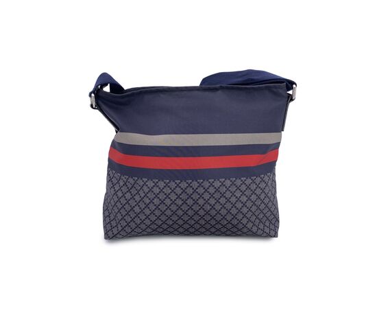 GUCCI Borsa a Tracolla in Tela Col. Blu Diamond M GUCCI Borsa a Tracolla in Tela Col. Blu Diamond M