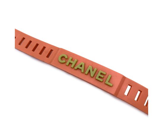 CHANEL Bracciale Vintage in Plastica Col. Arancione CHANEL CHANEL Bracciale Vintage in Plastica Col. Arancione CHANEL