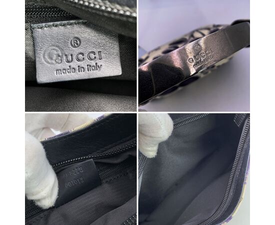 GUCCI Borsa Hobo Vintage in Tela Col. Beige M