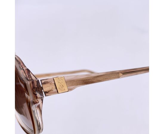 YVES SAINT LAURENT Occhiali da Sole Vintage in Acetato Col. Marrone