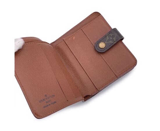 LOUIS VUITTON Portafoglio Vintage in Tela Col. Marrone S LOUIS VUITTON Portafoglio Vintage in Tela Col. Marrone S