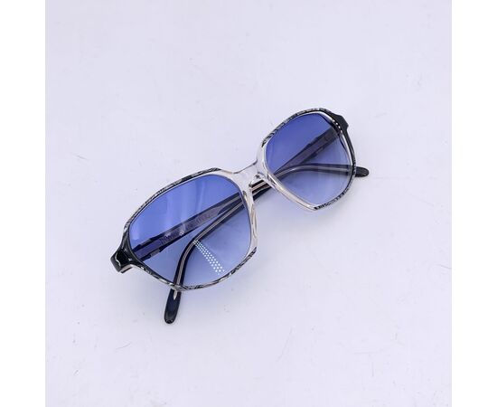 YVES SAINT LAURENT Occhiali da Sole Vintage in Acetato Col. Blu