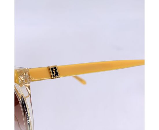 YVES SAINT LAURENT Occhiali da Sole Vintage in Acetato Col. Giallo