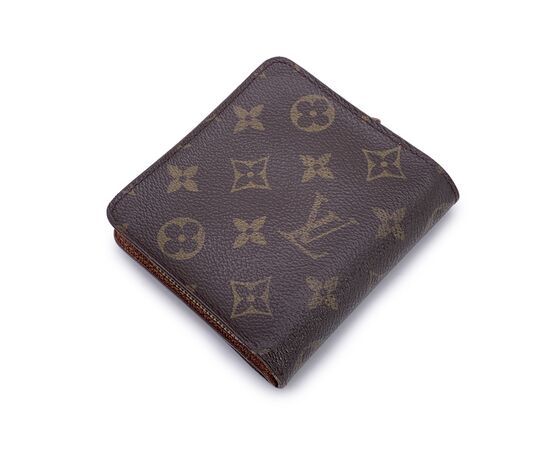 LOUIS VUITTON Portafoglio Vintage in Tela Col. Marrone S LOUIS VUITTON Portafoglio Vintage in Tela Col. Marrone S