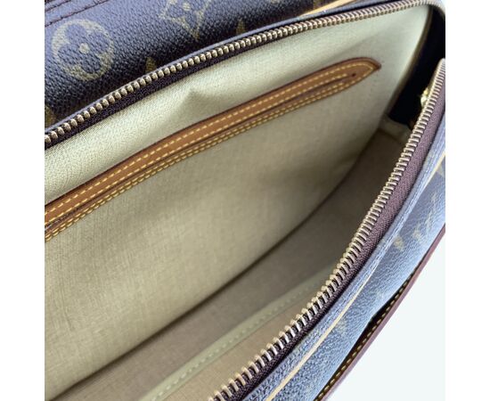 LOUIS VUITTON Borsa a Tracolla Vintage in Tela Col. Marrone Reporter M LOUIS VUITTON Borsa a Tracolla Vintage in Tela Col. Marrone Reporter M