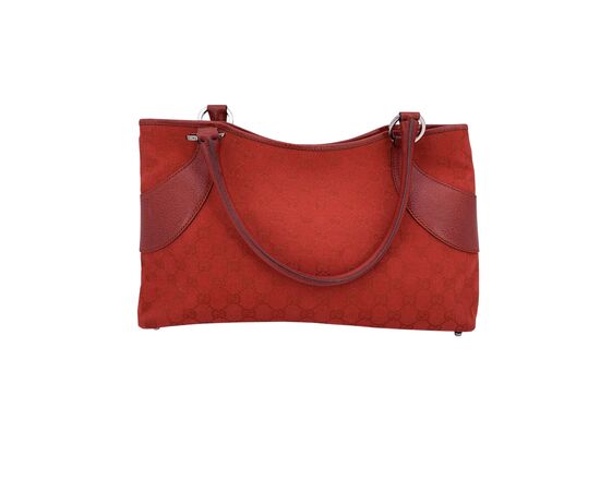 GUCCI Borsa Shopper in Tela Col. Rosso M GUCCI Borsa Shopper in Tela Col. Rosso M
