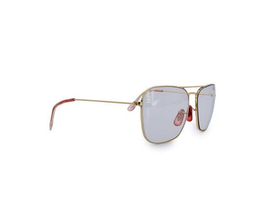 RAY-BAN Occhiali da Sole Vintage in Metallo Col. Oro Square