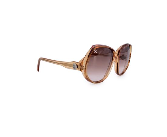YVES SAINT LAURENT Occhiali da Sole Vintage in Acetato Col. Beige