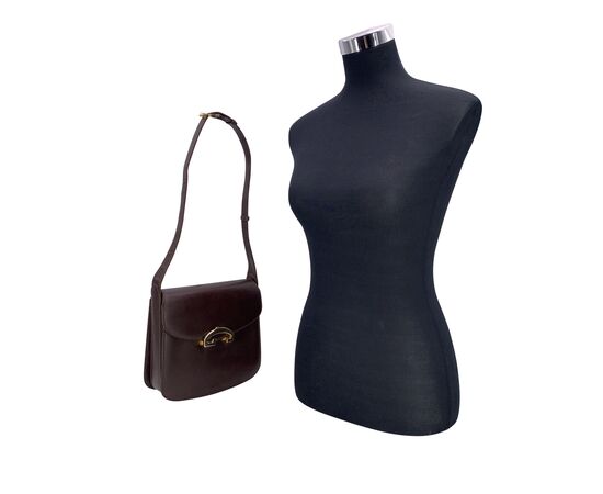 GUCCI Borsa a Tracolla Vintage in Pelle Col. Marrone M GUCCI Borsa a Tracolla Vintage in Pelle Col. Marrone M