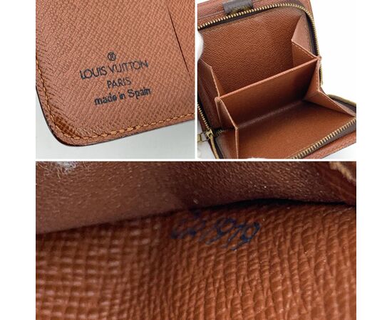 LOUIS VUITTON Portafoglio Vintage in Tela Col. Marrone S LOUIS VUITTON Portafoglio Vintage in Tela Col. Marrone S