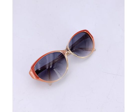 YVES SAINT LAURENT Occhiali da Sole Vintage in Acetato Col. Rosso