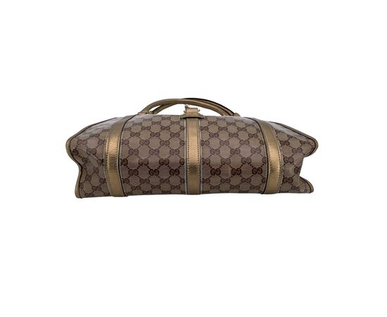 GUCCI Borsa Hobo in Tela Col. Oro Hobo M