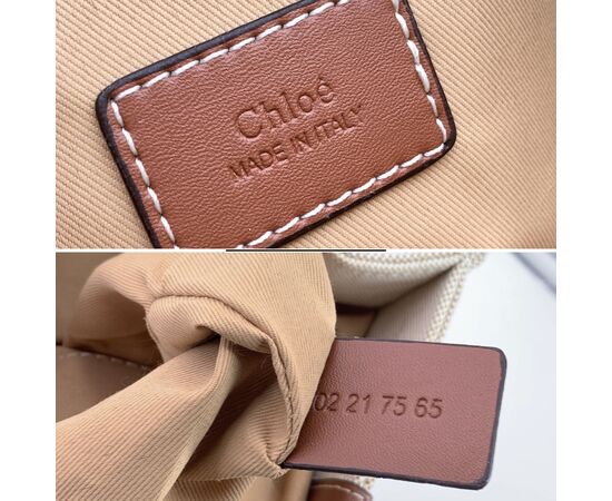 CHLOE Borsa Shopper in Tela Col. Beige Woody M CHLOE Borsa Shopper in Tela Col. Beige Woody M