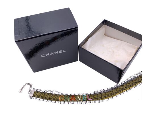 CHANEL Collana in Pelle Col. Multicolore CHANEL Collana in Pelle Col. Multicolore