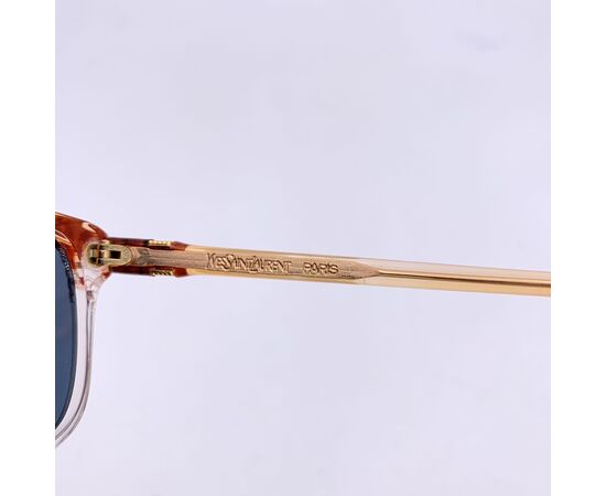 YVES SAINT LAURENT Occhiali da Sole Vintage in Acetato Col. Marrone