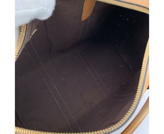 GUCCI Borsa a Mano Vintage in Tela Col. Marrone M