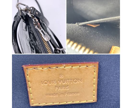LOUIS VUITTON Borsa a Mano in Pelle Lucida Col. Nero Alma BB M