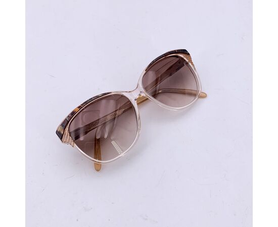 YVES SAINT LAURENT Occhiali da Sole Vintage in Acetato Col. Marrone