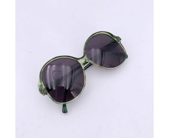 YVES SAINT LAURENT Occhiali da Sole Vintage in Acetato Col. Verde