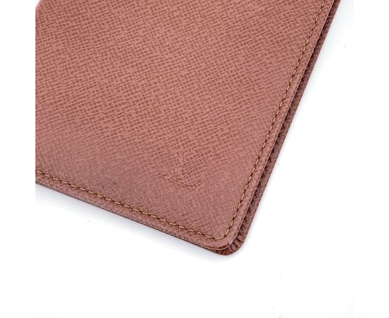 LOUIS VUITTON Accessorio Vintage in Pelle Col. Marrone S