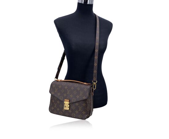 LOUIS VUITTON Borsa a Tracolla in Tela Col. Marrone Metis M LOUIS VUITTON Borsa a Tracolla in Tela Col. Marrone Metis M