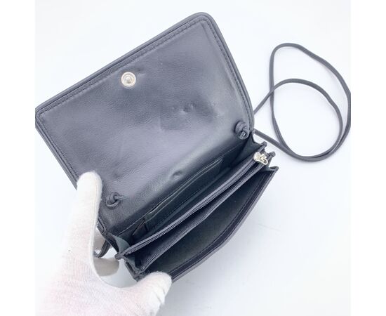 THE BRIDGE Borsa a Tracolla in Pelle Col. Nero S THE BRIDGE Borsa a Tracolla in Pelle Col. Nero S