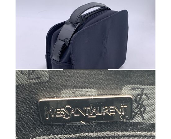 YVES SAINT LAURENT Borsa a Tracolla Vintage in Tela Col. Nero M YVES SAINT LAURENT Borsa a Tracolla Vintage in Tela Col. Nero M