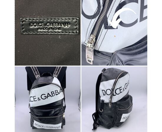 DOLCE & GABBANA Zaino in Tela Col. Nero M DOLCE & GABBANA Zaino in Tela Col. Nero M