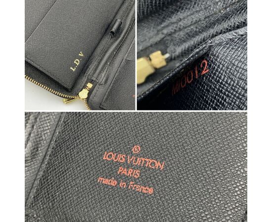 LOUIS VUITTON Portafoglio in Pelle Col. Nero S